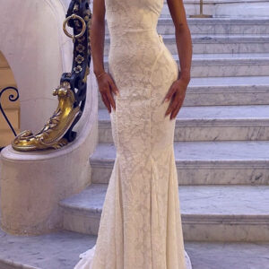 Cami Backless Tie Sexy Slim Maxi Dress